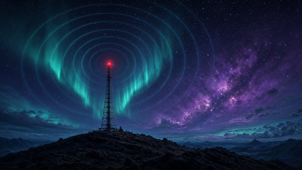 The First Pulse scene art, created with Grok image generation