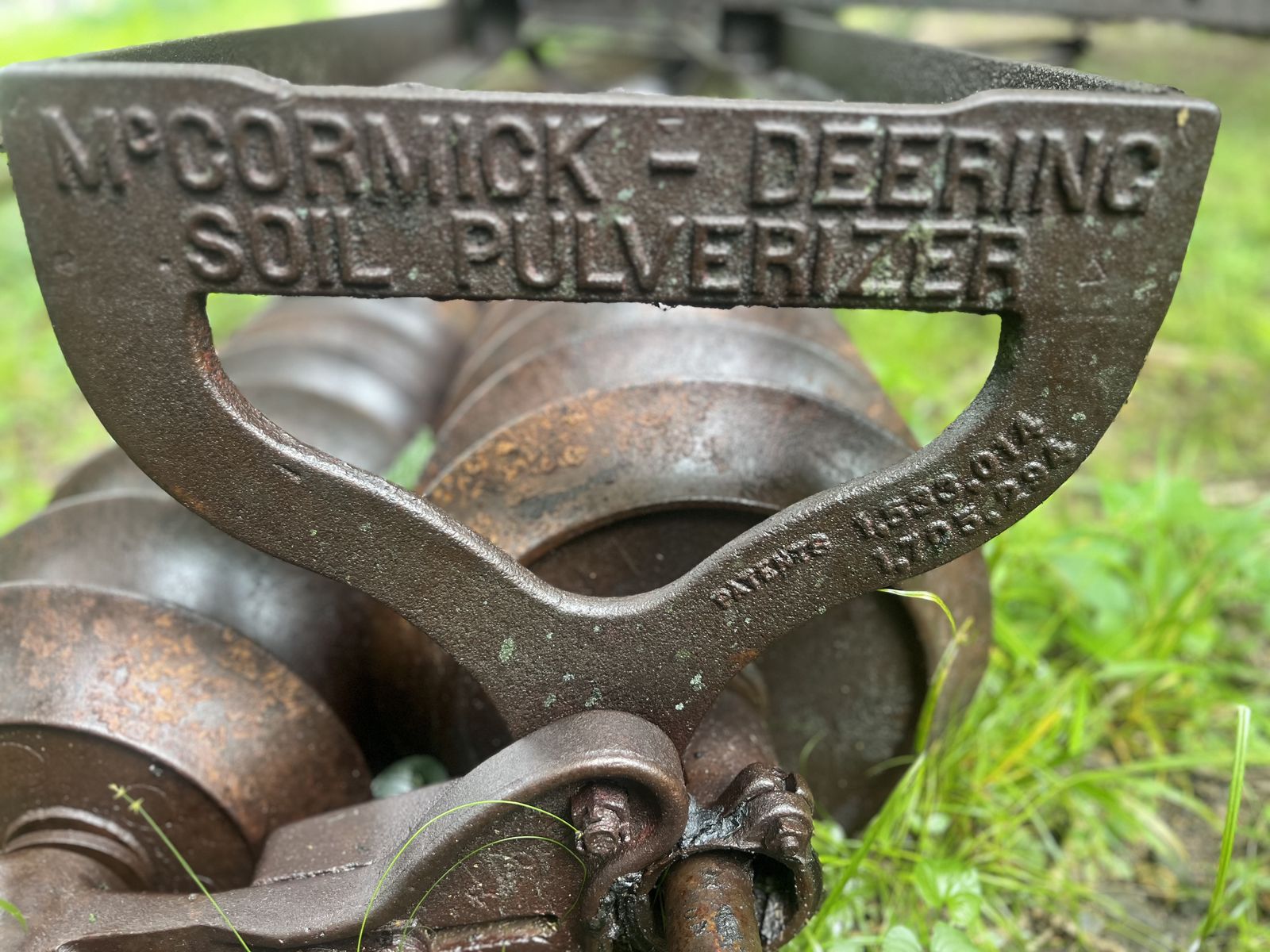 Rusty McCormick-Deering soil pulverizer